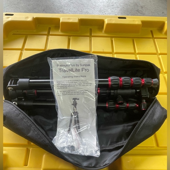 New never used Sunpak TravelLite Pro Platinum Plus - Picture 1 of 4